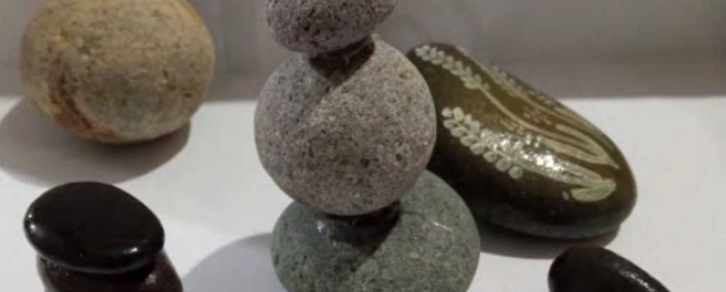 Arte: Técnica creativa, arte con piedras.