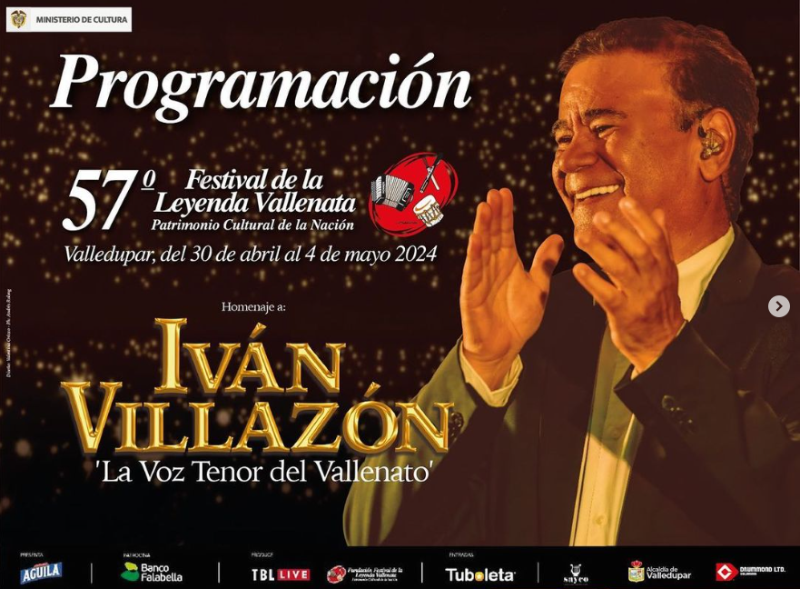 Primer anuncio de artistas que engalanarán el 57° Festival de la Leyenda Vallenata